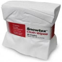 Snowtex Shop Cloths 13" x 13" Wipes Box of 375 Wipes Pressroom Cleaning 560080