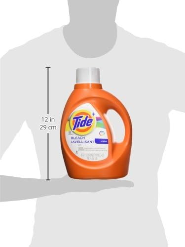 Tide Plus Bleach Alternative Safe on Colors Liquid Laundry Detergent, Original Scent, 2.72 L (59 Loads)