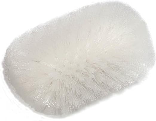 SPARTA 4122000 Plastic Tank Brush, Kettle Brush, Scrub Brush With Plastic Head For Commercial Cleaning, Kitchen, Restaurant, Bathroom, 10.5 X 6 Inches, White