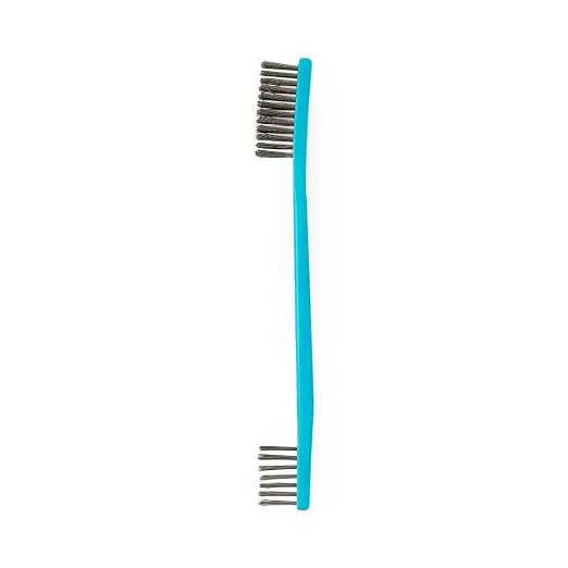 Cleaning Brush with Plastic Handle, Stainless Steel, Double-Ended, 7",3,Pack,MDS88BRUSHSSD