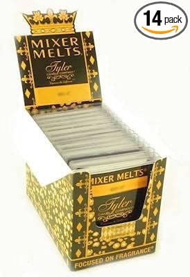 MULLED CIDER Case of 14 Mixer Melts by Tyler Candle, White