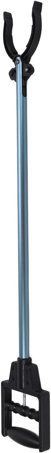 Reacher Grabber Pickup Tool, 32" Extendable Grabber Tool for Elderly, Trash Picker with Lightweight Aluminum Handle, Garden Grabber Reacher for Litter Picking, Indoor Outdoor Garbage Pickup Tool