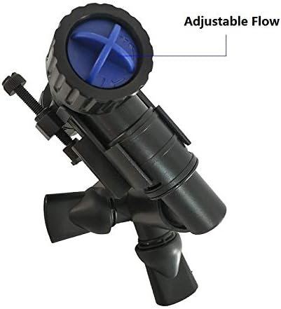 Marine Color Original Replacement Accessories Canister Filter Kits with Inlet Outlet Set Quick Shut Off Valve Water Hoses Surface Skimmer Connector Pack Compatible HW-302 External Aquarium Filter