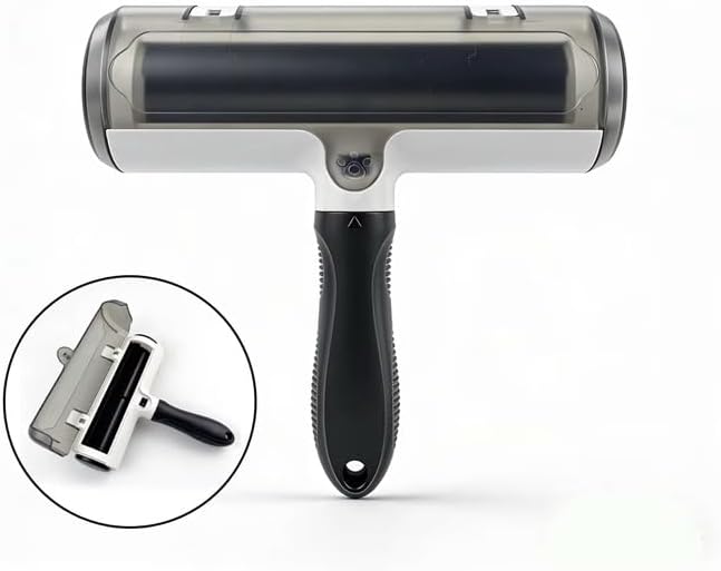 Pet FurAwayPro Reusable Pet Hair Remover – Self Cleaning Lint Roller for Dog & Cat Hair, Removes Fur from Furniture, Couch, Carpet, Car, Rugs & Bedding, Portable & Eco-Friendly