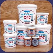 Woodwise Wood Patch "Ebony" Quart Wood Filler