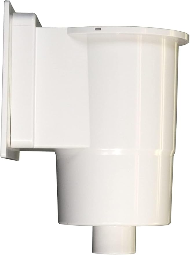 Poolzilla Standard Complete Thru-Wall Skimmer Kit for Above-Ground Swimming Pool, White