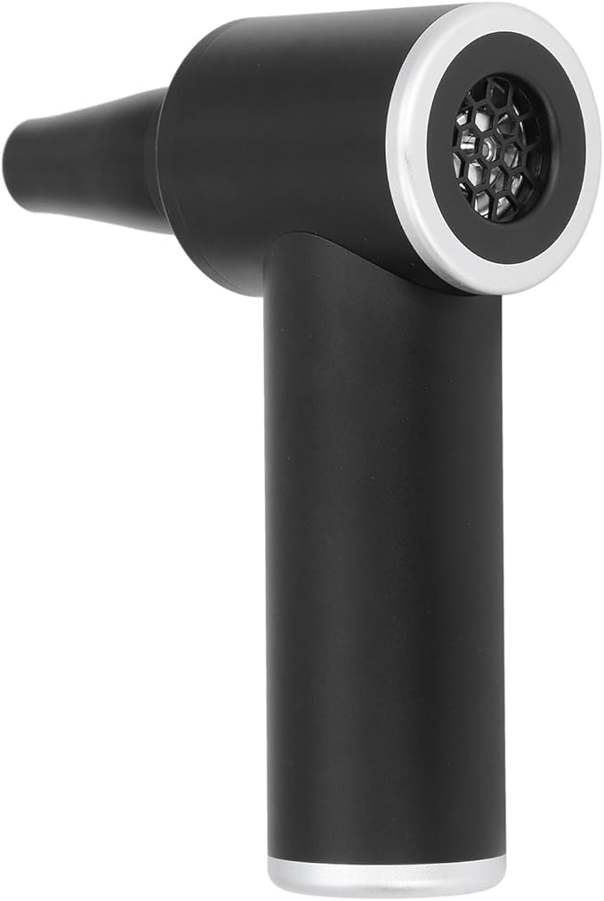 Compressed Air Duster, Electric Cordless with 3 Speeds 60W 100000RPM Aluminum Alloy for Home Car Computer