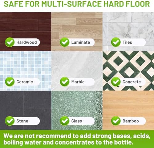 Spray Mop for Floor Cleaning with 6 Microfiber Washable Pads
