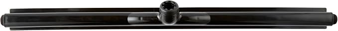 Restaurantware-SQUEEGEE ONLY: Clean Tek Professional 24 Inch Floor Squeegee, 1 Broom With Foam Blade - Handle Sold Separately, Heavy-Duty, Black Plastic Wiper For Bathroom Floor