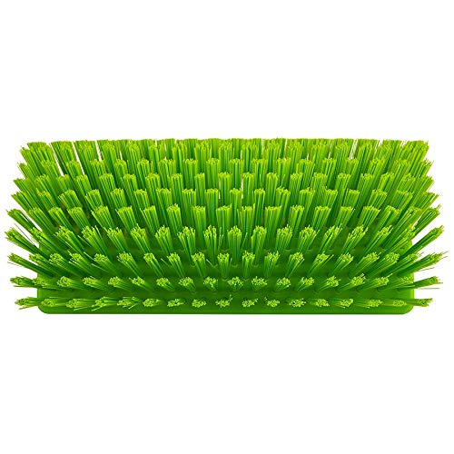Vikan 704777 Brush,High-Low,Medium,10",PP/PBT,Lime