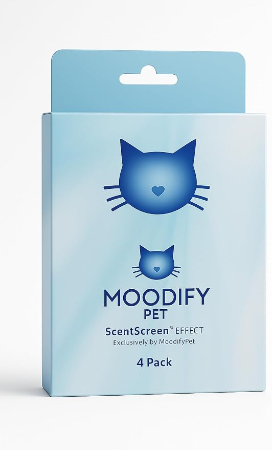 Multi Cat Litter Odor Eliminator 12 Pack | 30-Day Pet Odor Neutralizer | Non-Toxic, Fragrance-Free | MoodifyPet