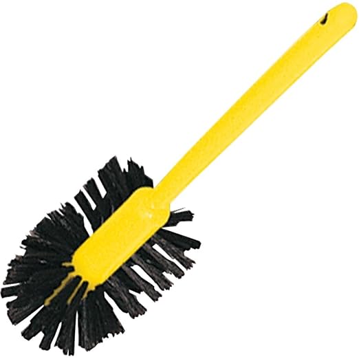 Rubbermaid Commercial Products Toilet Bowl Brush, Brown, Plastic Handle, Brown, for Bathroom/Restroom, Pack of 12