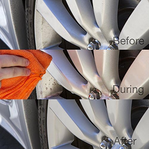 Dr. Beasley's Premium Wheel Cleanser for Autos 1 Gallon - Removes Dust, Dirt, and Grease on Wheels, Clings to Surface for Zero Waste and Maximum Results, Gives Wheels Remarkable Shine