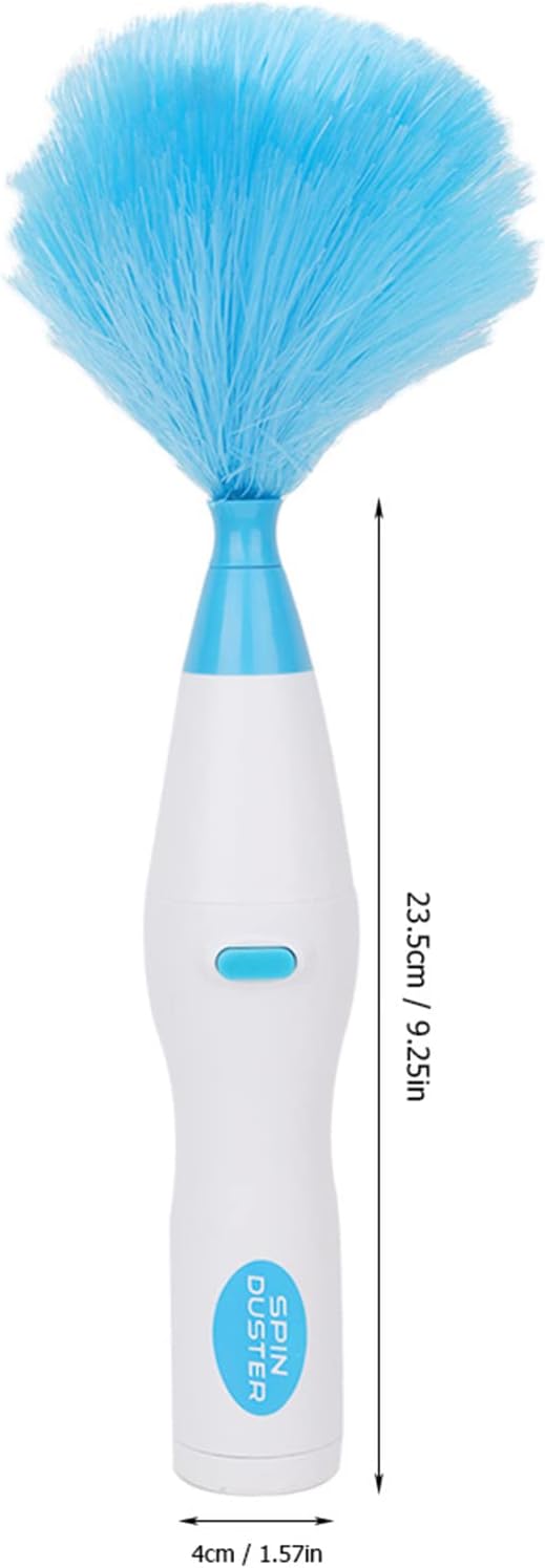 Acouto 180 Bendable Electric Duster Window Blinds Furniture Cleaning Tool Electric Duster for Home Cleaning Dusters Spin Battery Operated Electrical that Runs by Batteries