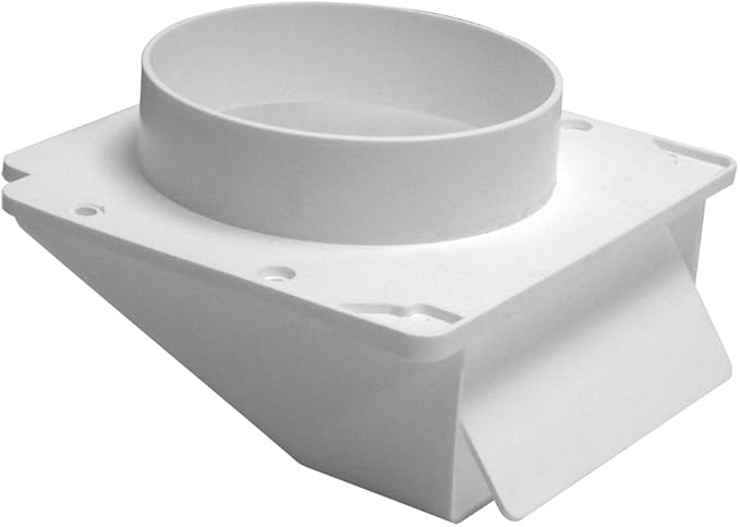 Lambro Industries 143WP Lambro"dustries"dustries Plastic Under Eave Vent, 4In, White