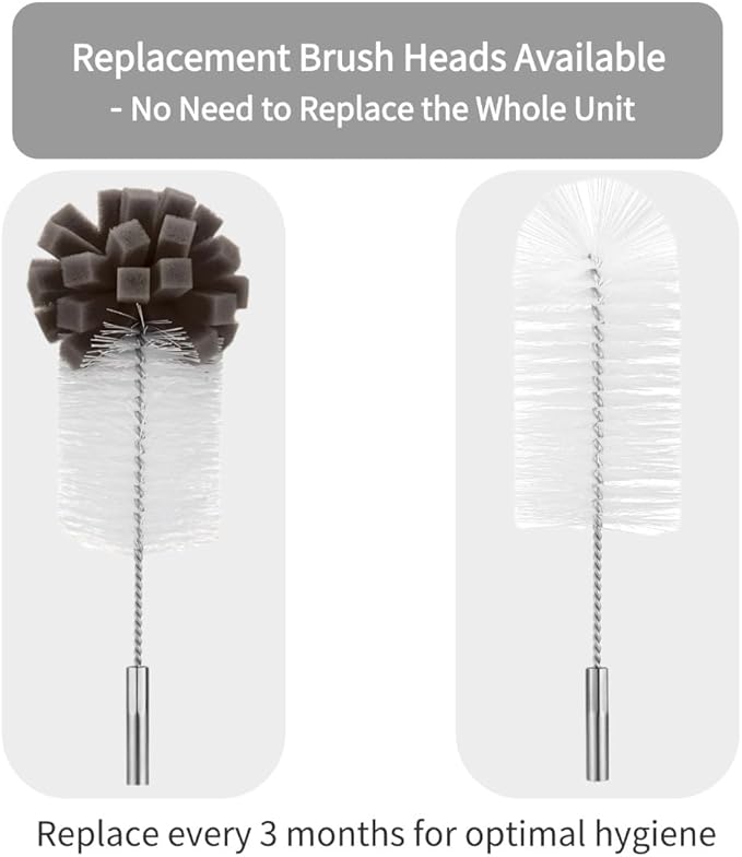 Electric Bottle Cleaner Pro, 11 in 1 Baby Bottle Brush with Drying Rack, Sponge Brush, Silicon Brush, Formula Mixer, Nipple Brush, Soap Dispenser, Microfiber Cleaning Cloth Included