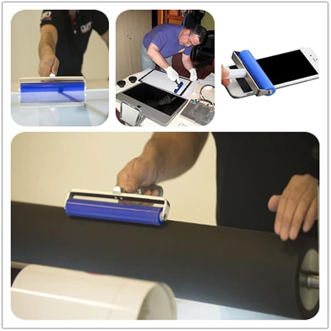 6 Inch Reusable Anti-static Silicon Tacky Roller