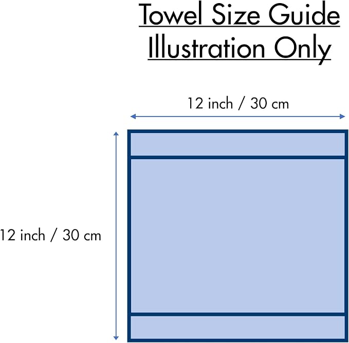 Bumble Premium Dish Cloths Towel 12"x12" | 100% Natural Ring Spun Cotton Tea Towel Set | 430 GSM | Highly Absorbent & Soft Dish Towels | 8 Pack - 4 Popcorn Striped & 4 Solid Kitchen Towels - Aqua