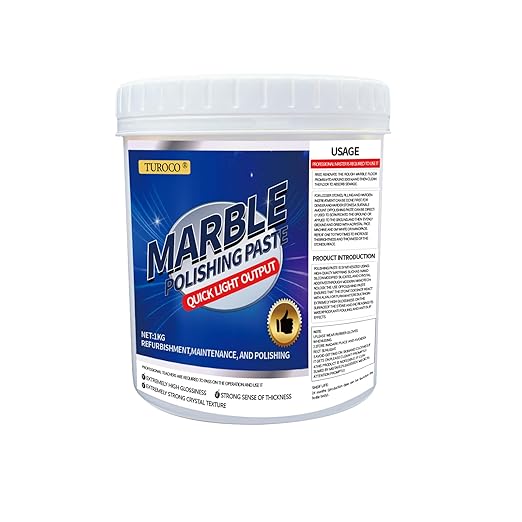 Marble Polishing Paste, Polishing Compound – Quartz Cleaner Countertop, Granite Cleaner & Marble Sealer and Protector–Multi-Surface Stone Care– Streak-Free Formula(2.2LB)