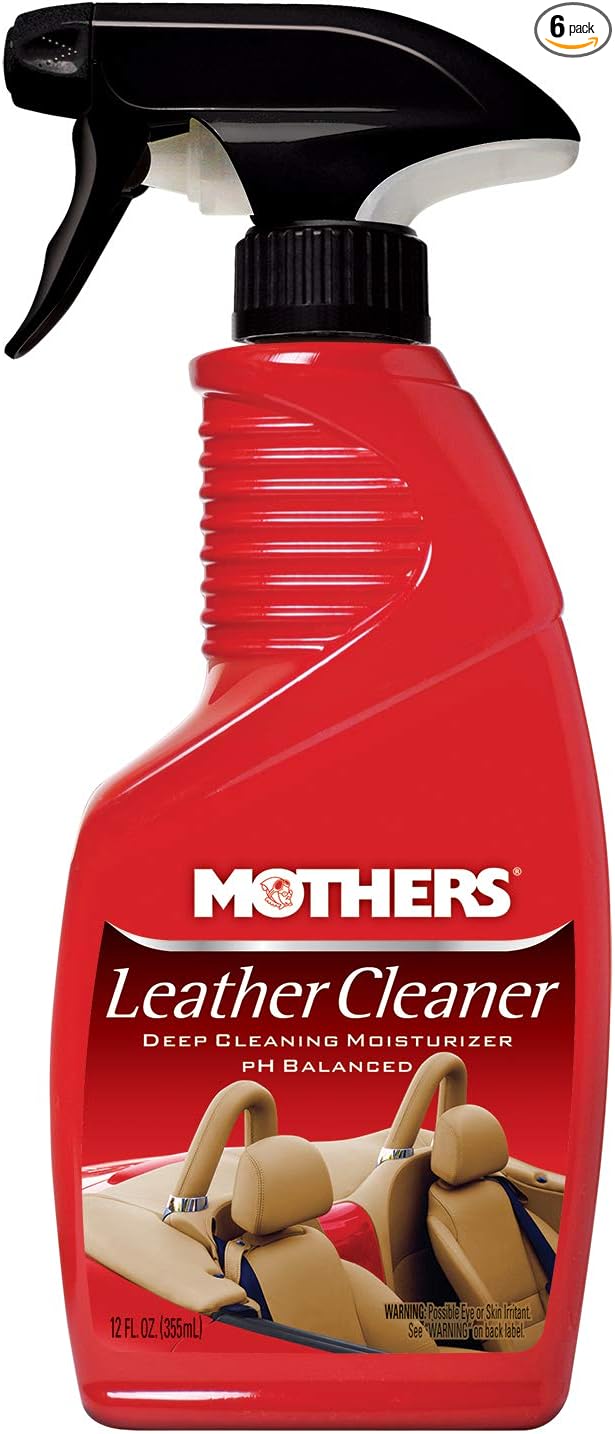 Mothers 06412-6 Leather Cleaner - 12 oz., (Pack of 6)