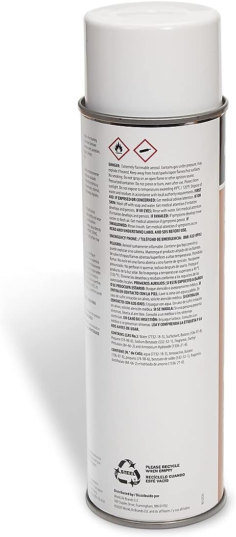 Coastwide Professional Furniture Polish, Lemon Scent, 19 Oz., 6/Carton