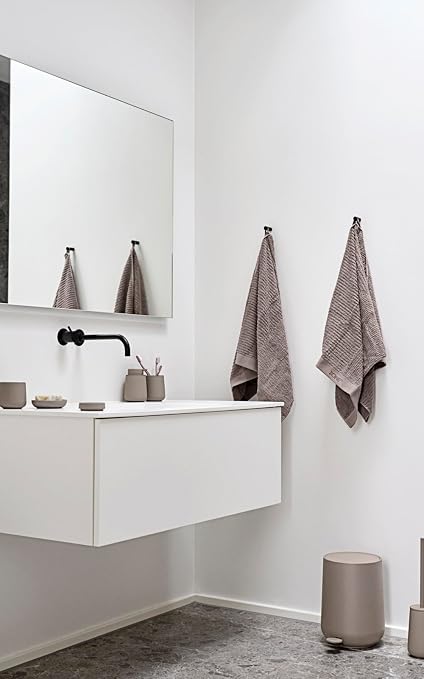 Zone Denmark Modern Elegance Nova Bathroom Bin, Cosmetic Bin, and Waste Bin - Sleek Design for Stylish Bathrooms and Efficient Waste Management