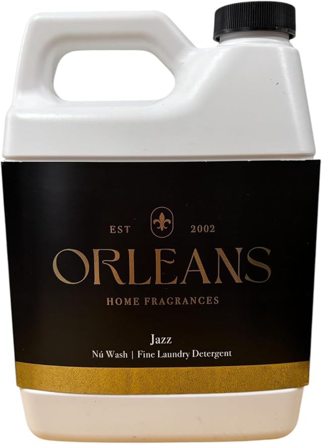 Orleans Home Fragrance Nu Wash Fine Laundry Detergent - Jazz - 32 Fl oz