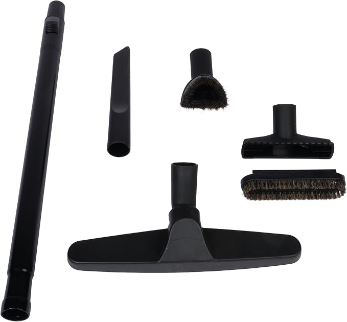 Cen-Tec Systems Universal Premium Vacuum Attachment Kit with Telescoping Wand for 1.25 Inch Diameter