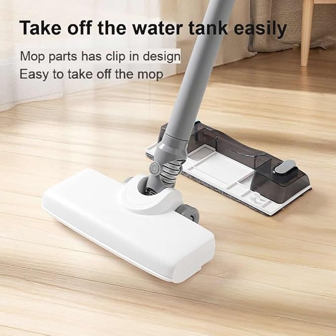 Cordless Vacuum Cleaner, Vacuum and Mop Combo, Lightweight Rechargable Stick Vacuum, Deep Clean and Wash, for Home Hardwood Floor Carpet, Gift for Holidays Birthday