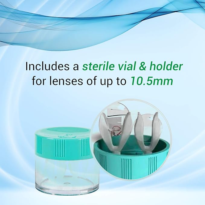 Menicon Progent Biweekly Contact Lens Cleaner - Removes Protein (7 Treatments)