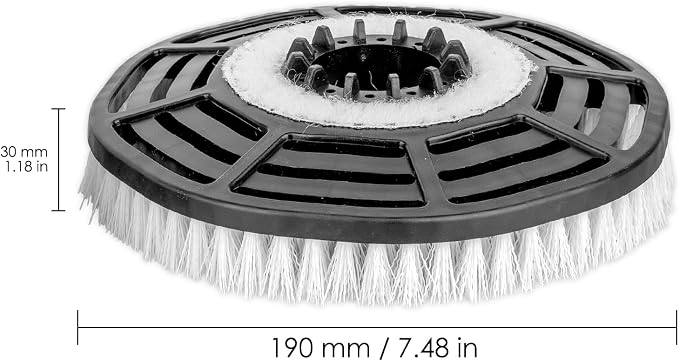 (2 Pack) S7000 Upgraded Steam Mop Replacement Brush Pads Compatible with Shark Steam and Scrub Mop S8201, S8001, S7201, S7000 Series, S8000, S7001, S7005, S7000AMZ, S7001TGT, Replacement Brush Heads