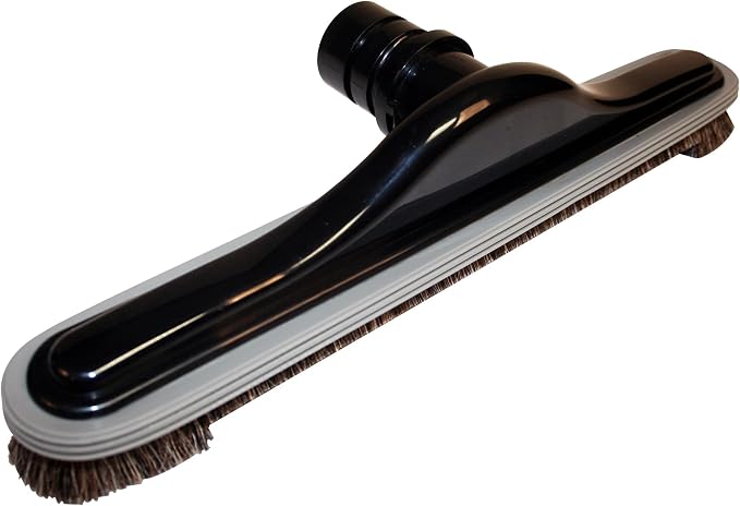 Cen-Tec Systems Commercial Vacuum Attachment Kit with Telescopic S-Wand and 14" Natural Fill Floor Brush