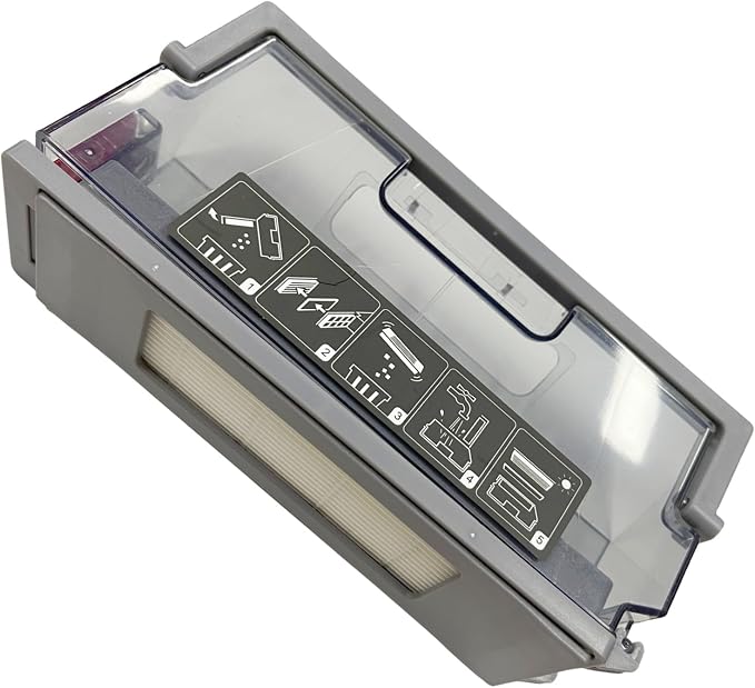 Dust Bin Box Compatible with Ecovacs Deebot Ozmo Yeedi T5/N5/T8/N8/T8AIVI/T8MAX/T8POWER/T9/950 Series Robot Vacuum Cleaner Parts
