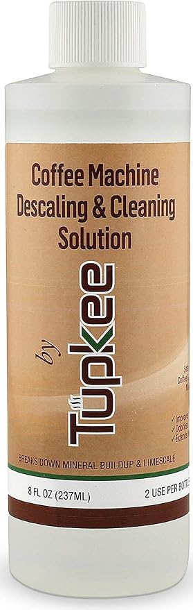 Universal Descaling Solution for Keurig Breville Nespresso & Delonghi (2 Uses) | Coffee Machine Descaler Cleaner | Liquid To Descale Automatic Coffee Makers & Espresso Machines