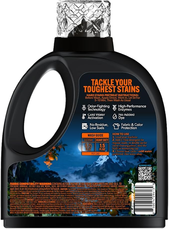 Laundry Detergent | Citrus & Sandalwood Scent, Energizing Freshness, Deep Clean Technology, Soft & Fresh Clothes - Citrus & Sandalwood (100 Loads)
