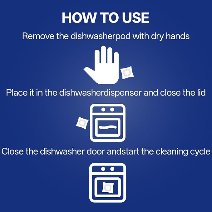 ECO Dishwasher Pods 15 Count, with Glycerin & Enzymes (Protease, Amylase),Dishwasher Detergent Liquid dish pod for Powerful Cleaning, No Pre-Rinse, Fights 24-Hour Dried On Food, Plant-Based (15PODS)