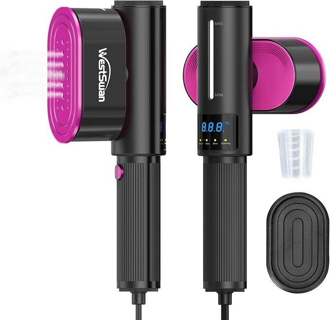 Portable Travel Steamer for Clothes, Fast Wrinkle Remover