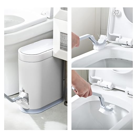 ELPHECO 2.5 Gallon Trash Can + 2.5 Gallon Trash Can with Toilet Brush