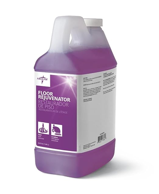 Medline EVSCHEM580 Floor Maintainer, 1/2 gal (Pack of 4)