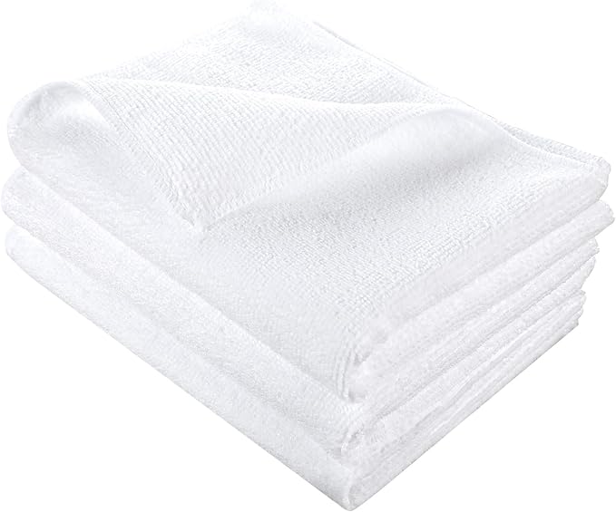 Patelai 32 Pieces Sublimation Dishtowel Absorbent Multi Purpose Kitchen Dish Towels Blank DIY Dishcloth Bathroom Towel for Fall Christmas Kitchen Home Decor,16 x 24 Inch