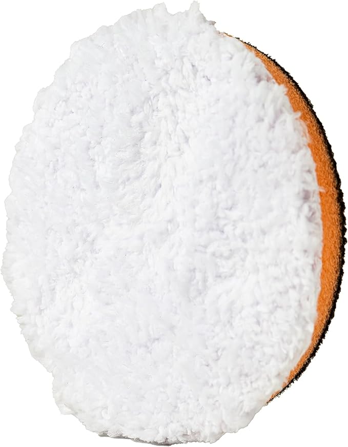 5.25" One Step Light Cutting Microfiber Pad (2-Pack) - Great for Removing Moderate Defects, Swirls and Light Oxidation. Fits 5" Backing Plate.