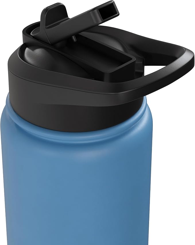 Clean Freak at Work Cleaning Stainless Steel Insulated Water Bottle