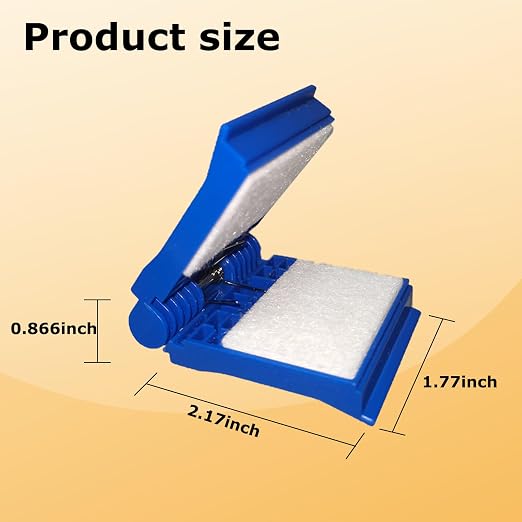 Fiber Optic Cleaning Wiping Clip Kit Optical Fiber end Connector Cleaning Equipped with 10 Replacement Cores dust-Free Paper Optical Fiber Wiping Clip,Cloth.FTTH