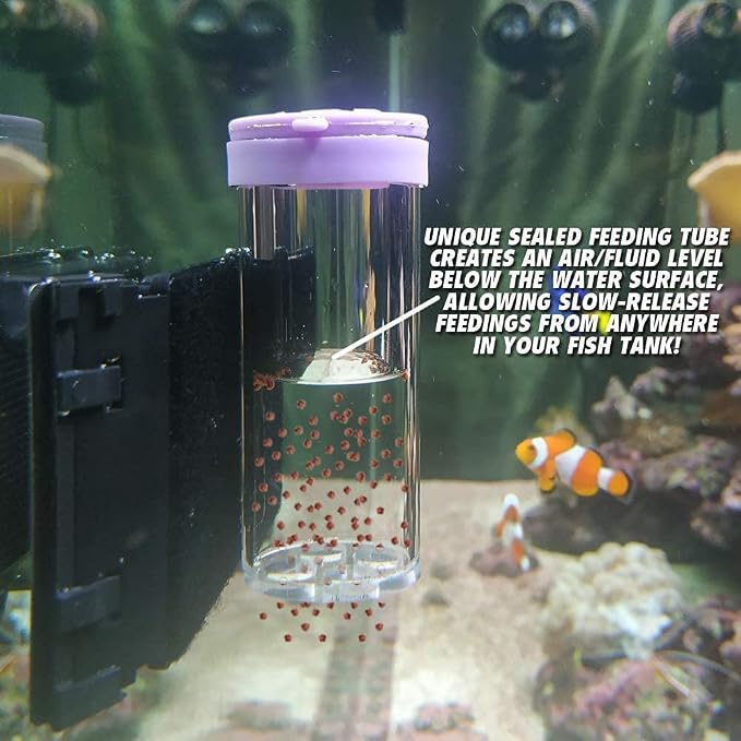 Flipper Cleaner Float - 2-in-1 Floating Magnetic Aquarium Glass Cleaner - Standard Aquarium Scraper Replacement Blades for Fish Tank Cleaning Kits - Aquarium Cleaner Fish Food Feeding