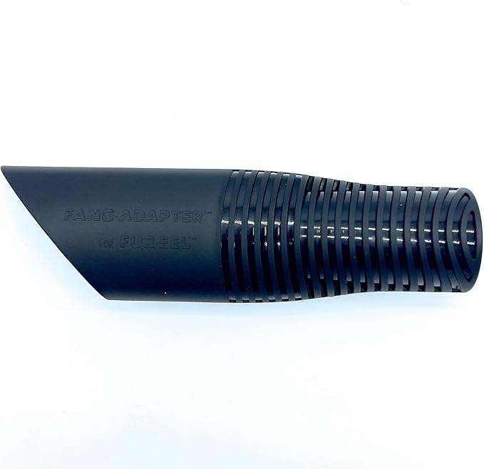 Buff Brite: Fur EEL Pro & Fang Adapter - Pet Hair Remover Vacuum Attachment - Dog & Cat Grooming & Cleanup Tool, Head Works Wet & Dry, Carpet-Home-Car