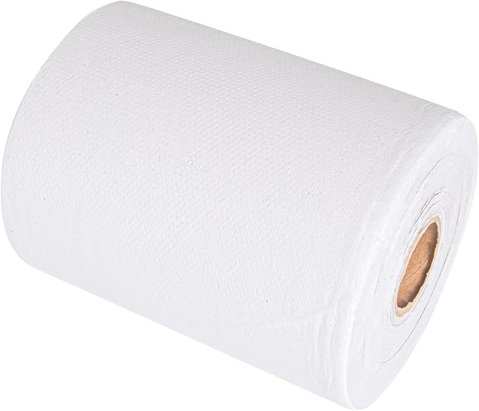 Restaurantware-Paper Towel Roll 600' x 1 Roll Long Paper Towel 8" Wide Hand Towel Roll 1 Ply Universal Dispenser 2" Core Hardwound High Absorbency Everyday Use For Commercial Washroom White