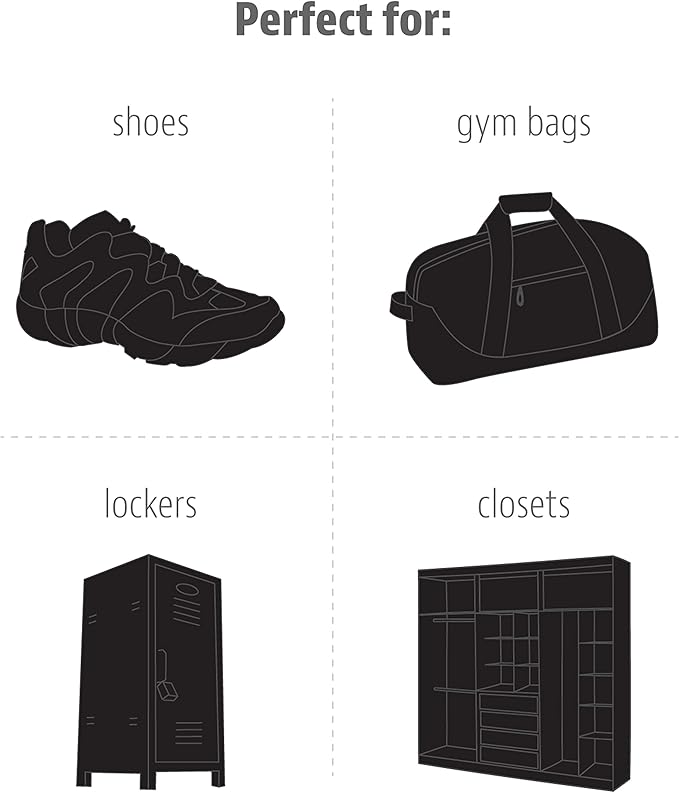 Sneaker Balls Odor-Fighting Shoe Fresheners, Eliminates Unpleasant Smells, Perfect for Sneakers, Gym Bags, Gear Bags, Drawers, Lockers, and More!, Matrix, 2 Pack