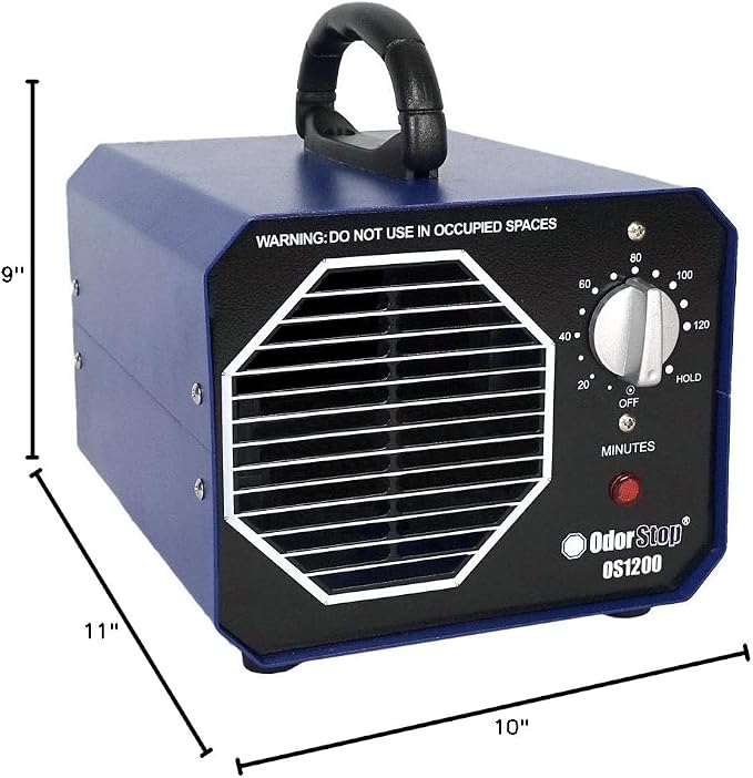 OdorStop Professional Grade Ozone Generators (1200 Sq Ft)