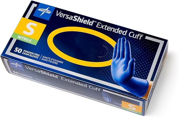 Medline Unisex Exam Gloves - Synthetic