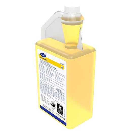 Diversey Prominence HD Floor Cleaner, AccuMix, 32 oz | Removes Soils and Oils, Fast Emulsifying Action, Film Free Drying, No Rinse Required, Daily Maintenance Use